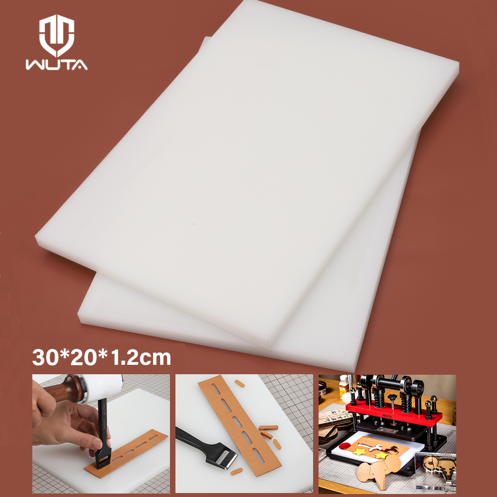 Cutting Board Foam - WUTA 1pc Leder Stanzbrett PVC Weiß