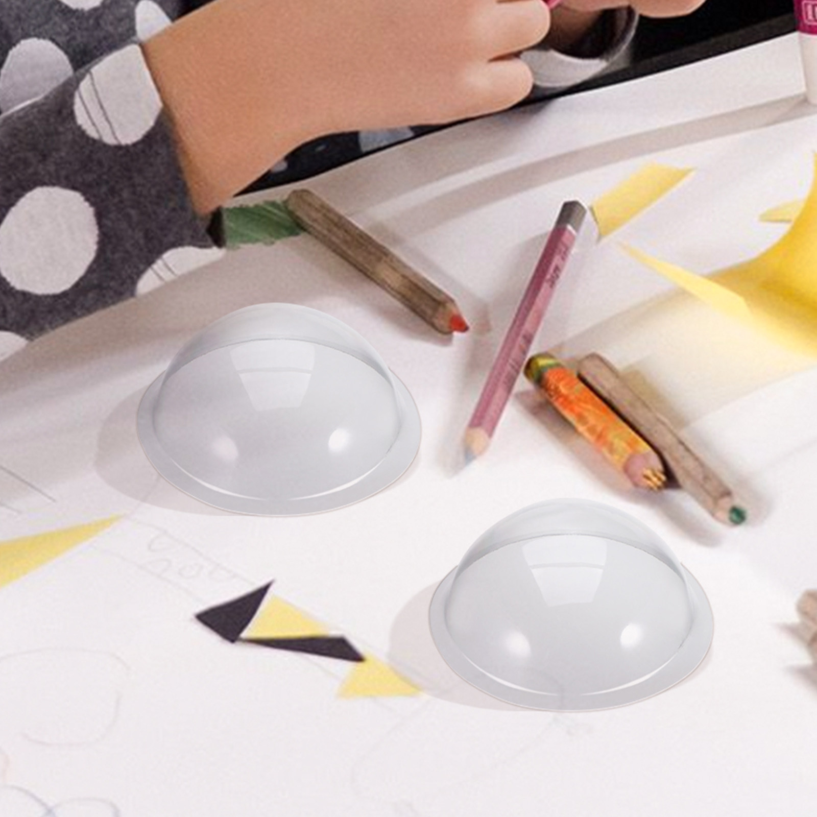 12 Stück stabile, transparente – Plastic Dome Clear Bewertung und Preis